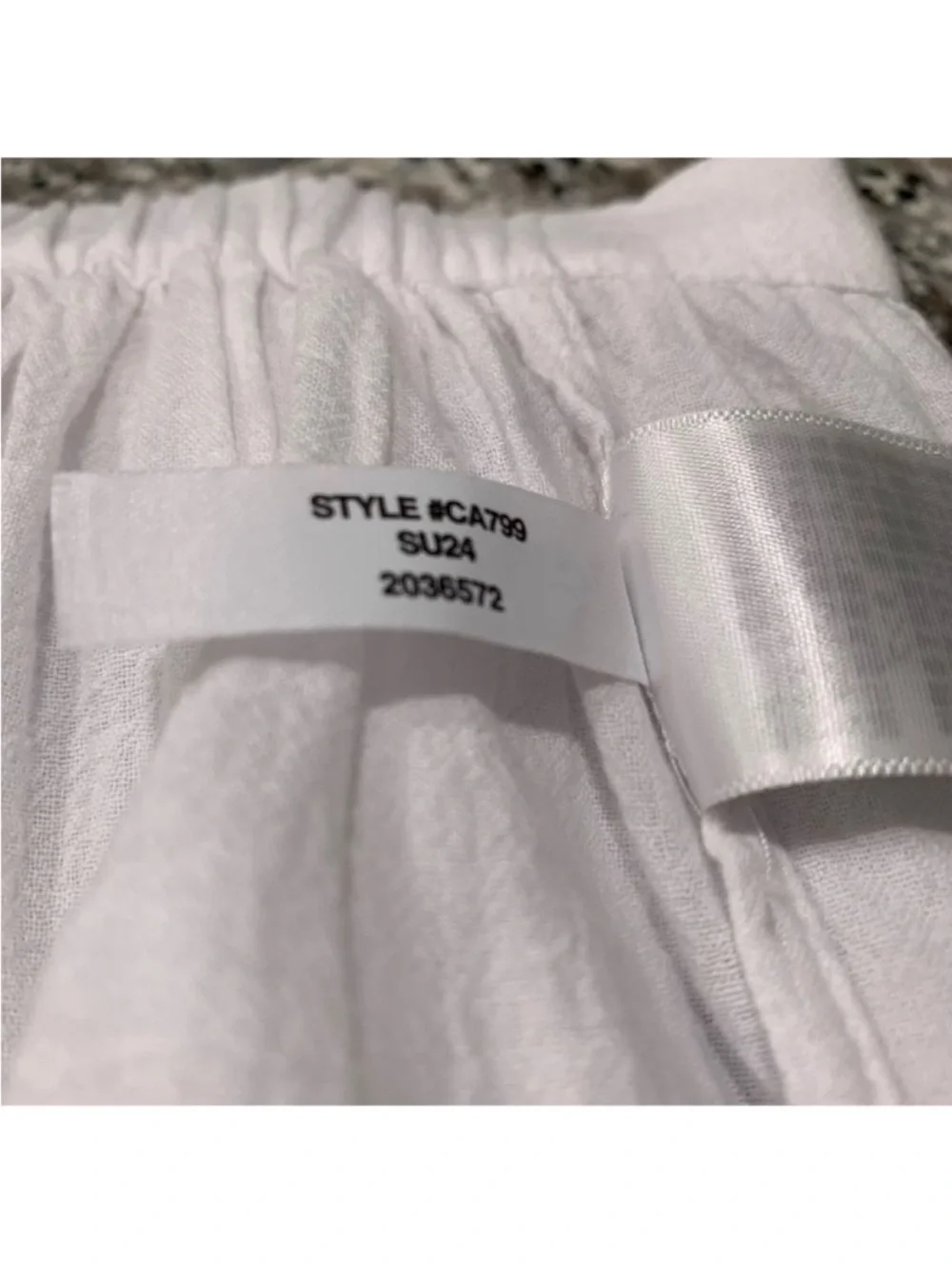 J Crew Swim XS Cover-Up White